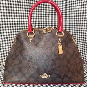 Katy Satchel in signature Canvas..